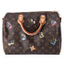 Louis Vuitton Speedy Bandouliere 30 Monogram Love Lock Handbag M44365